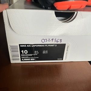 Nike Air Vapormax Flyknit 3 size 10